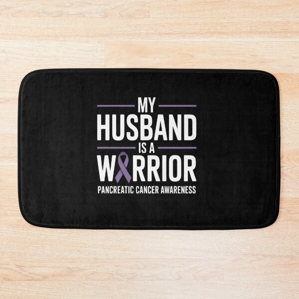 Item preview, My Husband is a Warrior Pancreatic Cancer Awareness designed and sold by Moxizz.
