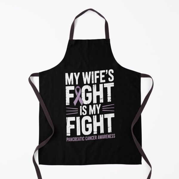 Item preview, My Wife's Fight Is My Fight Pancreatic Cancer Awareness designed and sold by Moxizz.