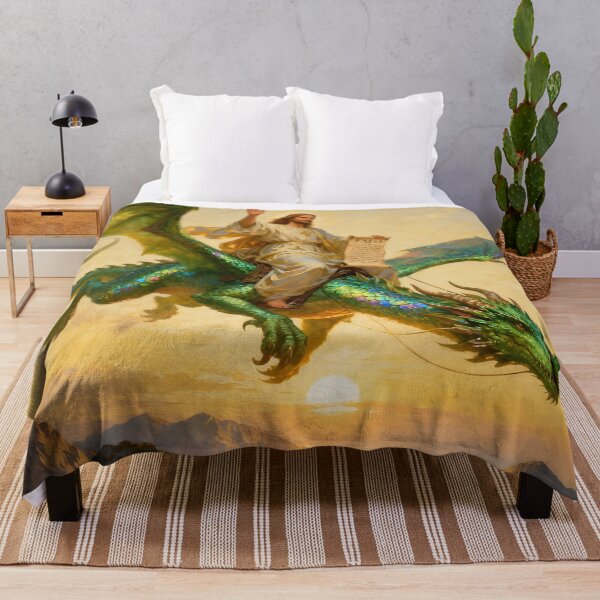 Item preview, Jesus with FAFO Scroll Riding a Green Dragon designed and sold by EyesthatBlind.