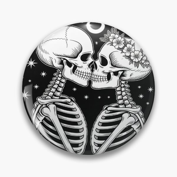 Item preview, Skeleton Just Married designed and sold by trinfhri.