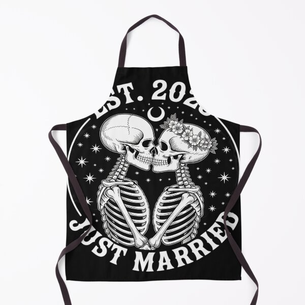 Item preview, Skeleton Just Married designed and sold by trinfhri.