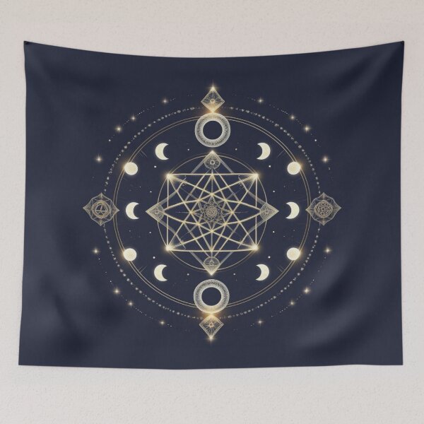 Item preview, Sacred Divine Design – Divine Radiance | Celestial Gold Sacred Art designed and sold by ArtivaNest.