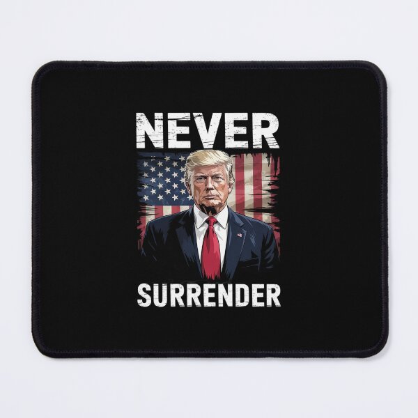 Item preview, Donald Trump Mug Shot Never Surrender 2024 designed and sold by MarkLeedsArt.