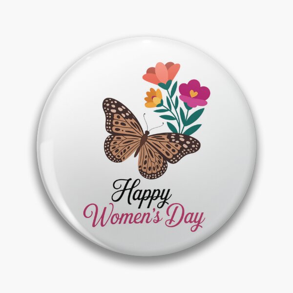 Item preview, International Women's Day 2026 Happy Women's Day Butterfly designed and sold by EllenJast.