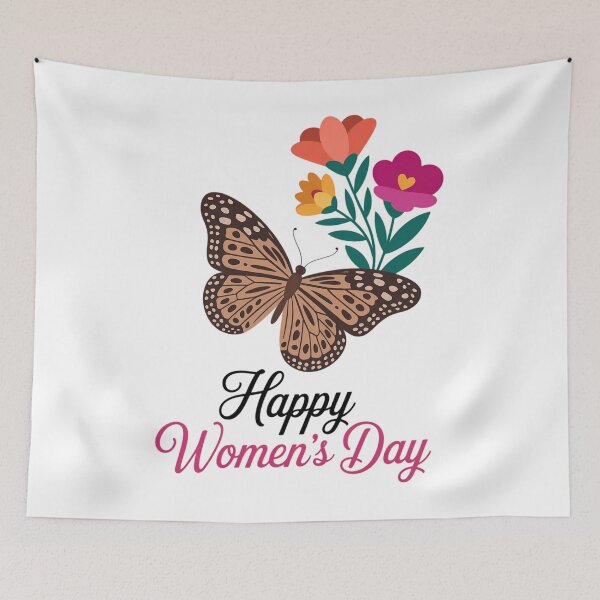 Item preview, International Women's Day 2026 Happy Women's Day Butterfly designed and sold by EllenJast.