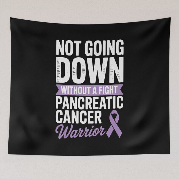 Item preview, Not Going Down Without A Fight Pancreatic Cancer Warrior designed and sold by Moxizz.