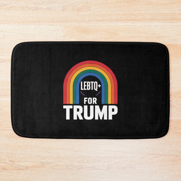 Item preview, Donald Trump Rainbow LGBTQ+ Pride Conservative designed and sold by MarkLeedsArt.