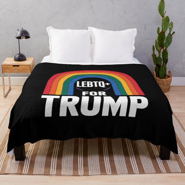Item preview, Donald Trump Rainbow LGBTQ+ Pride Conservative designed and sold by MarkLeedsArt.