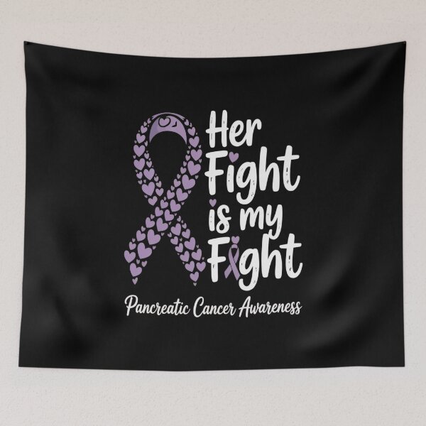 Item preview, Pancreatic Cancer Awareness Her Fight Is My Fight Support designed and sold by Moxizz.