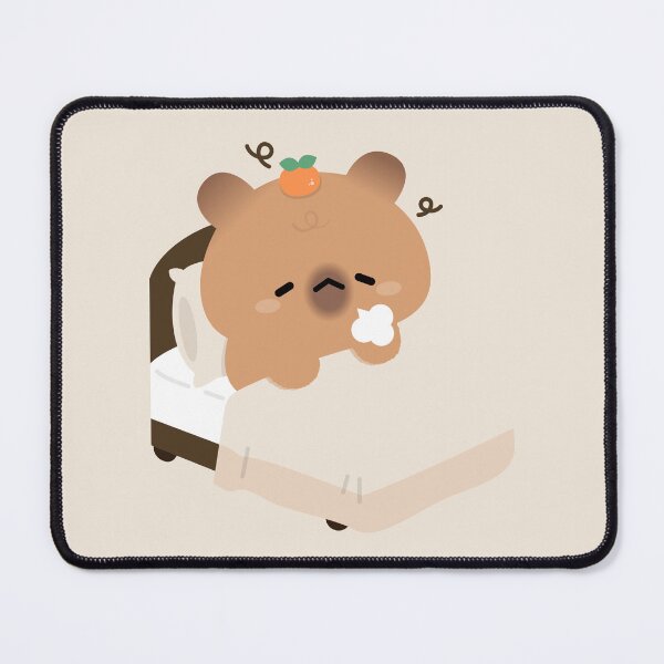Item preview, Sleepy Capybara designed and sold by theladyernestember.