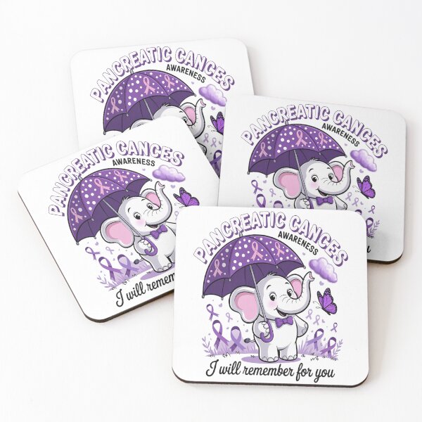 Item preview, Pancreatic Cancer Awareness Elephant designed and sold by Moxizz.