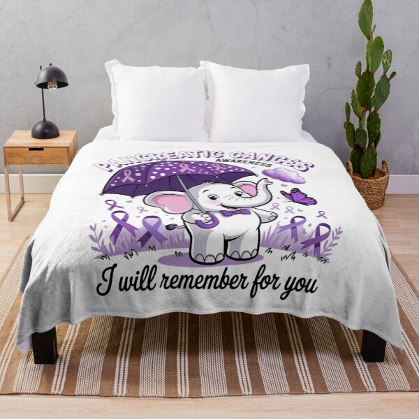 Item preview, Pancreatic Cancer Awareness Elephant designed and sold by Moxizz.
