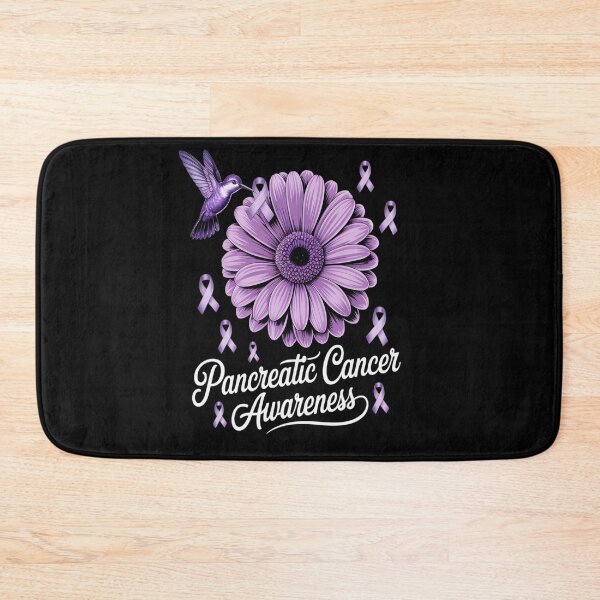 Item preview, Pancreatic Cancer Awareness Hummingbird Purple Ribbon designed and sold by Moxizz.