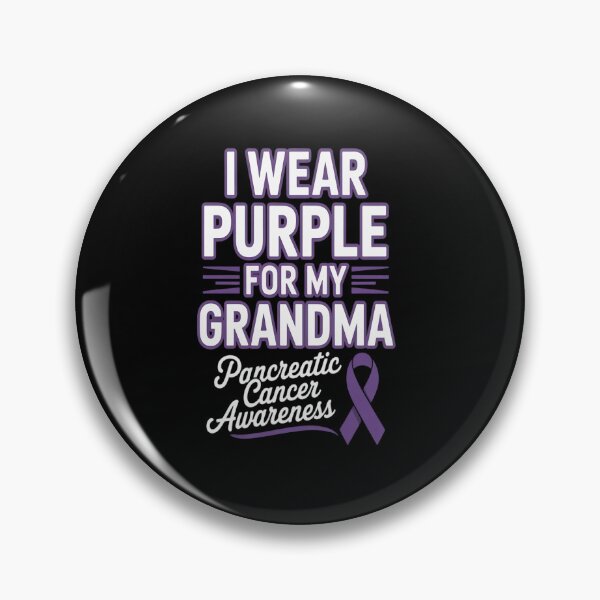 Item preview, Pancreatic Cancer Awareness I Wear Purple For My Grandma designed and sold by Moxizz.