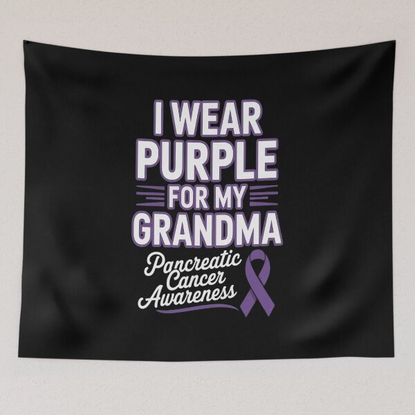 Item preview, Pancreatic Cancer Awareness I Wear Purple For My Grandma designed and sold by Moxizz.