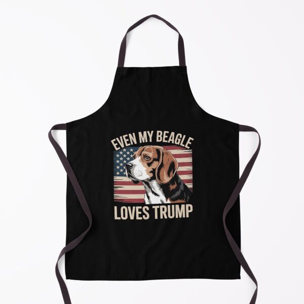 Item preview, Even My Beagle Loves Trump, Trump Supporter Dog Lover designed and sold by SyntaxClaw.