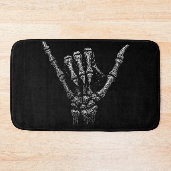 Item preview, Skeletal Shaka Hand Sign - Gothic Bone Art  designed and sold by Mortisigil.