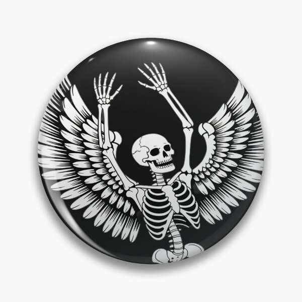Item preview, Skeleton Stay Violent 90s Halloween Spooky Skull designed and sold by trinfhri.