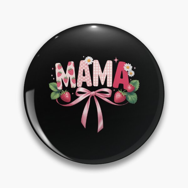 Item preview, Mama Strawberry Mama Coquette Bow Mother's Day designed and sold by JonathalIngham.