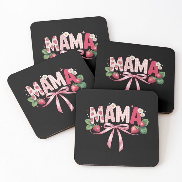 Item preview, Mama Strawberry Mama Coquette Bow Mother's Day designed and sold by JonathalIngham.