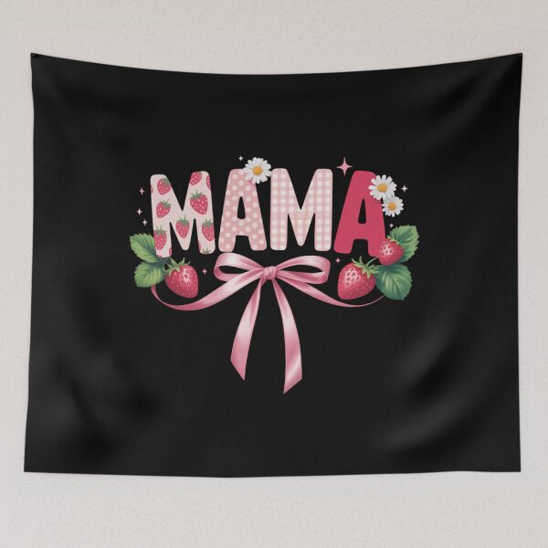 Item preview, Mama Strawberry Mama Coquette Bow Mother's Day designed and sold by JonathalIngham.