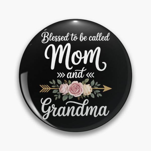 Item preview, Blessed to Be Called Mom and Grandma Floral Mother's Day designed and sold by JonathalIngham.