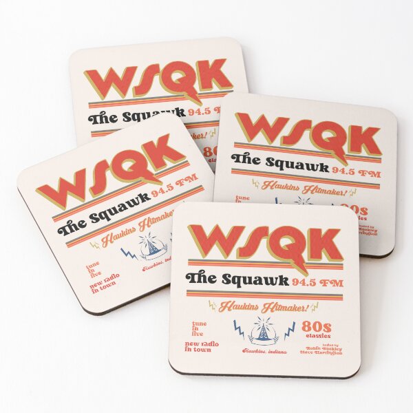 Item preview, WSQK The Squawk Radio  designed and sold by delllsdesigns.