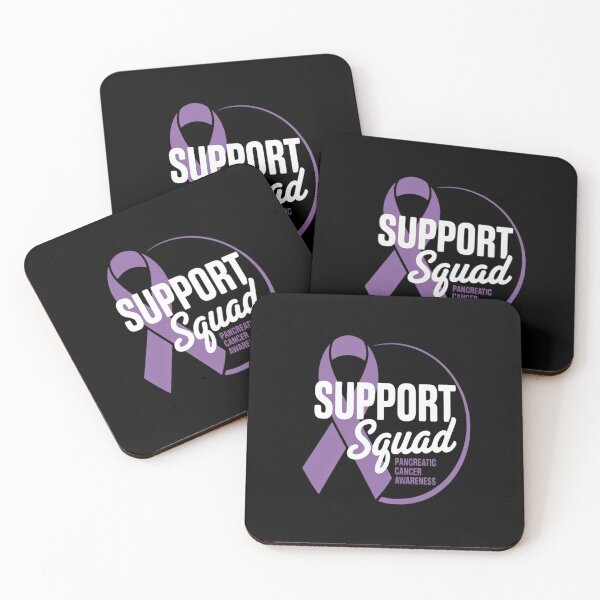 Item preview, Pancreatic Cancer Awareness Purple Ribbon Support Squad designed and sold by Moxizz.