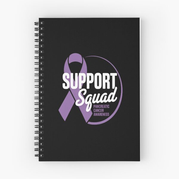 Item preview, Pancreatic Cancer Awareness Purple Ribbon Support Squad designed and sold by Moxizz.