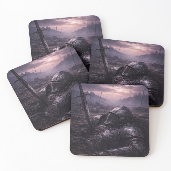 Item preview, The Silence of the Fallen Knight designed and sold by Alma fortalecida1.