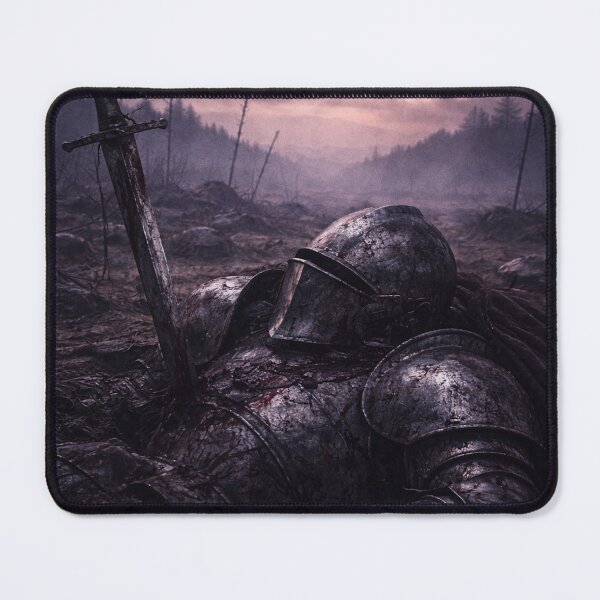 Item preview, The Silence of the Fallen Knight designed and sold by Alma fortalecida1.