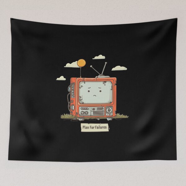 Item preview, Retro Sad Television Planning For Failures designed and sold by FWLKIT.