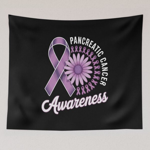 Item preview, Pancreatic Cancer Awareness Ribbon Pancreatic Cancer Warrior designed and sold by Moxizz.