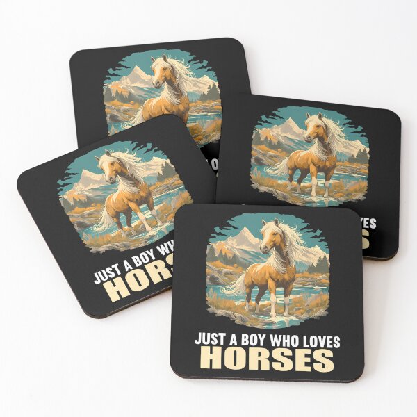 Item preview, Just A Boy Who Loves Horses Horses Horse designed and sold by desuyomoskov7.