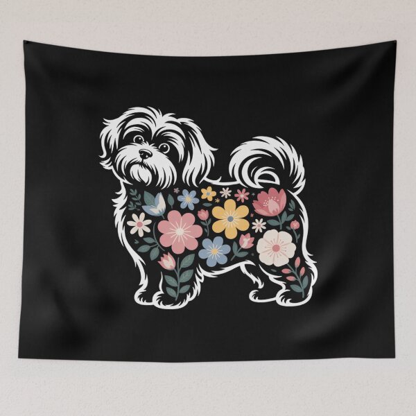 Item preview, Cute Floral Flower Shih Tzu Mom Grandma Womens Mothers Day designed and sold by JonathalIngham.