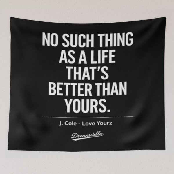 Item preview, J. Cole Love Yourz Quote Minimalist Typography Shirt designed and sold by Gramemptere2001.