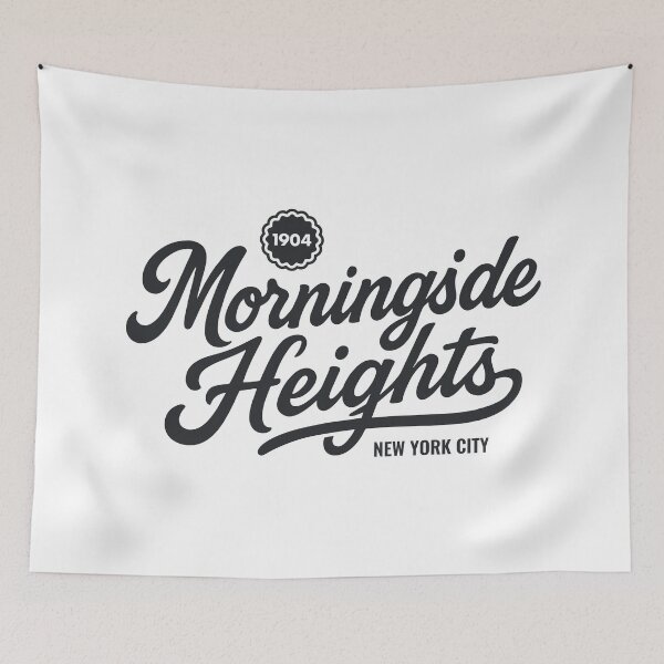 Item preview, Morningside Heights New York City Script designed and sold by Boogosh.
