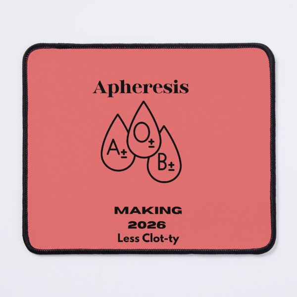 Item preview, Apheresis Nurse - Blood Types A, B and O designed and sold by LynnLLewis.