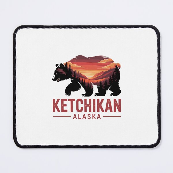 Item preview, Mountain Grizzly Bear Ketchikan Alaska Hiking designed and sold by EllenJast.