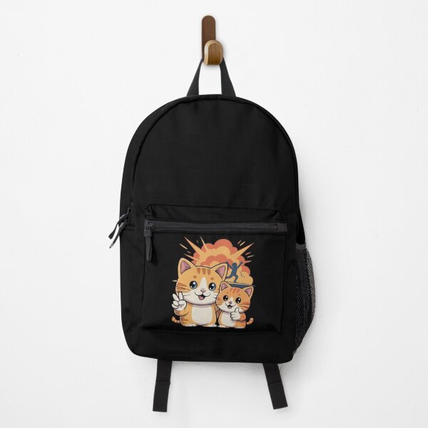 Item preview, Hamster and Cat Explosion, Hilarious Animal Chaos Art designed and sold by Slwankol.