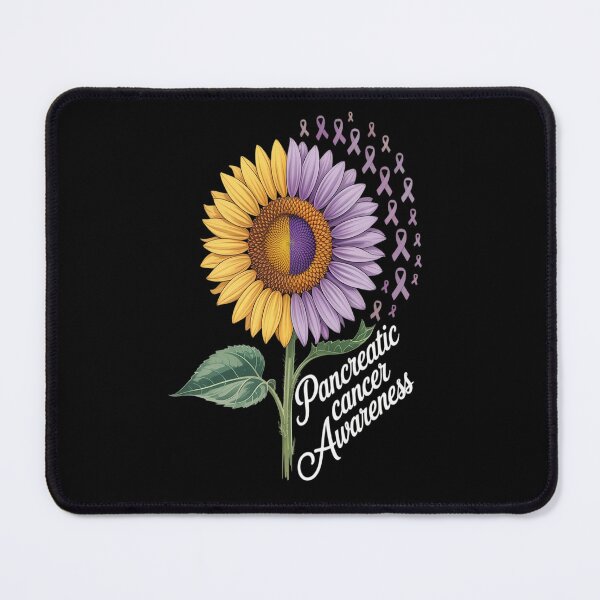 Item preview, Pancreatic Cancer Awareness Sunflower designed and sold by Moxizz.