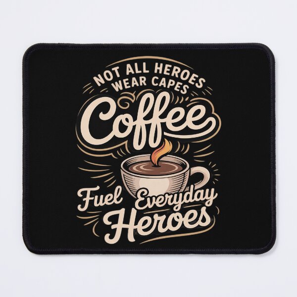 Item preview, Hand Lettered Coffee Fuel for Everyday Heroes designed and sold by Slwankol.
