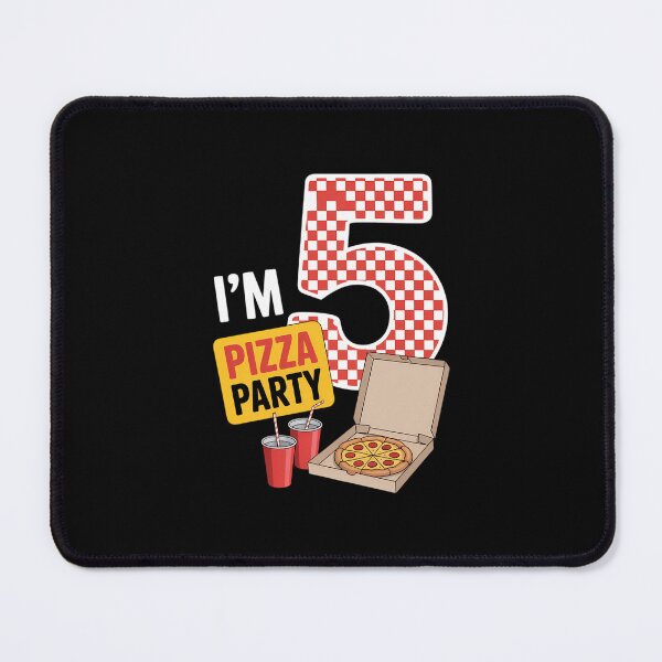 Item preview, 5th Birthday Pizza Theme 5 Year Old Funny B-Day Matching designed and sold by EllenJast.
