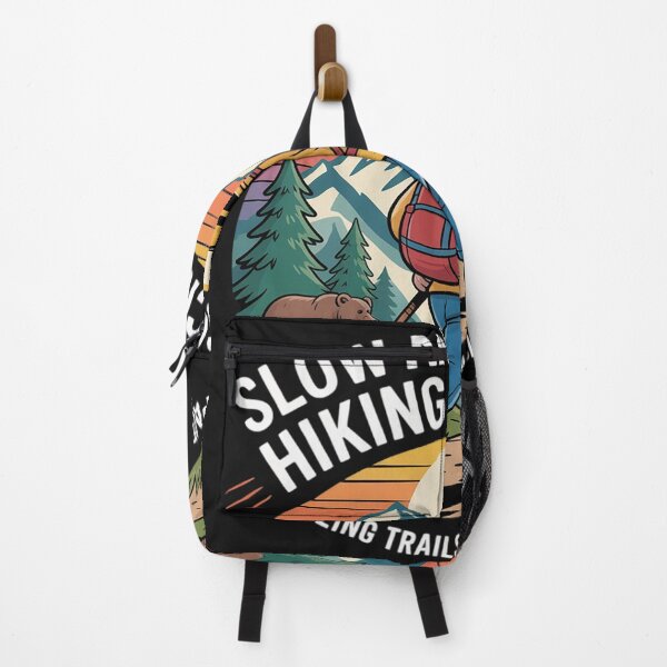 Item preview, Slow and Steady Hiking Society Blazing Trails at a Glacial designed and sold by lamsaoniutoi.