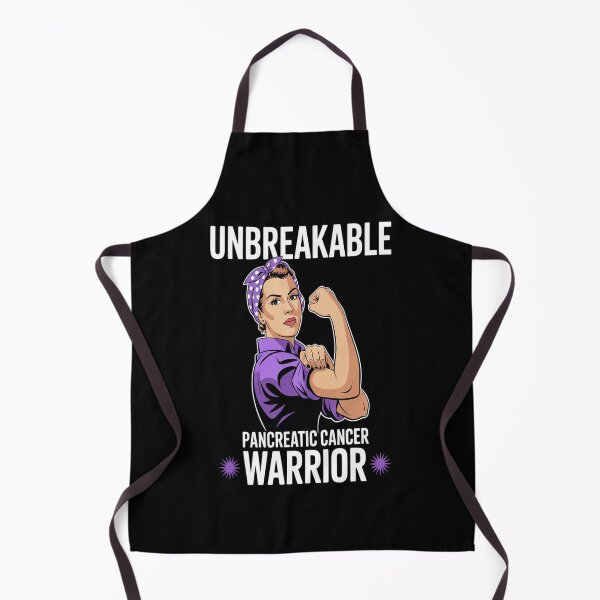 Item preview, Pancreatic Cancer Awareness T Shirt Unbreakable Warrior designed and sold by Moxizz.