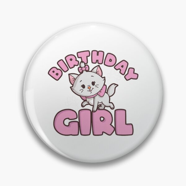 Item preview, The Aristocats Birthday Girl Cute Marie Logo  designed and sold by Carley Peter.