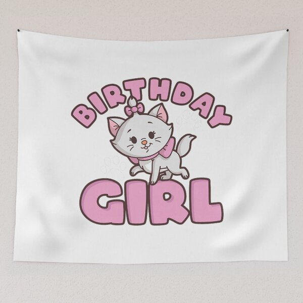 Item preview, The Aristocats Birthday Girl Cute Marie Logo  designed and sold by Carley Peter.