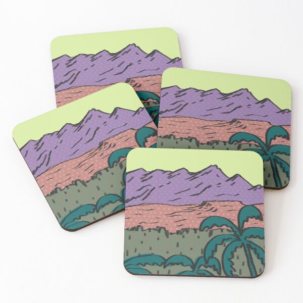 Item preview, Sierra madres & palm trees designed and sold by Paint-DPT.