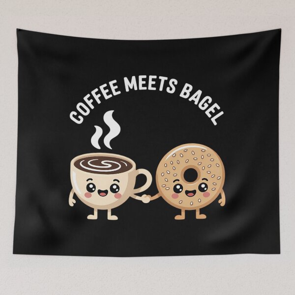 Item preview, Coffee Meets Bagel Bagels designed and sold by EllenJast.