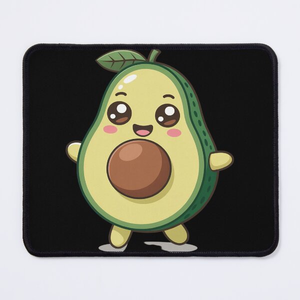 Item preview, Happy Avocado Cartoon Character designed and sold by Slwankol.